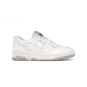 New Balance 550s in White Gray